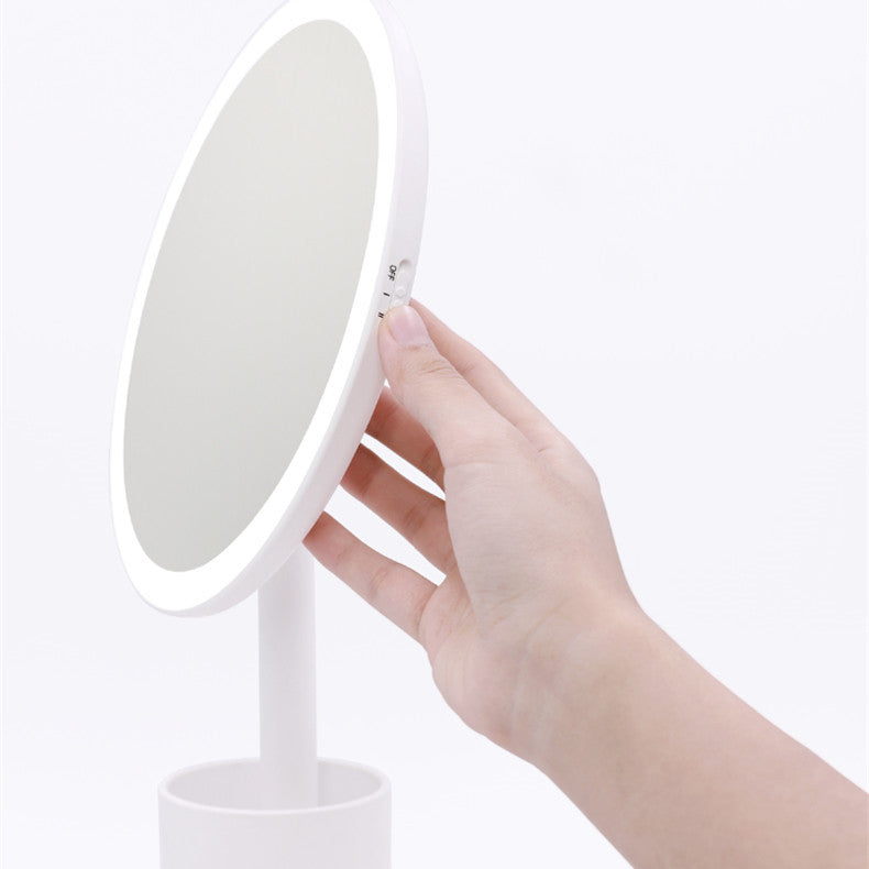 Boîte de rangement pour miroir de maquillage