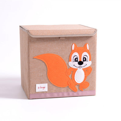 Fabric Children's Folding Toy Storage Box