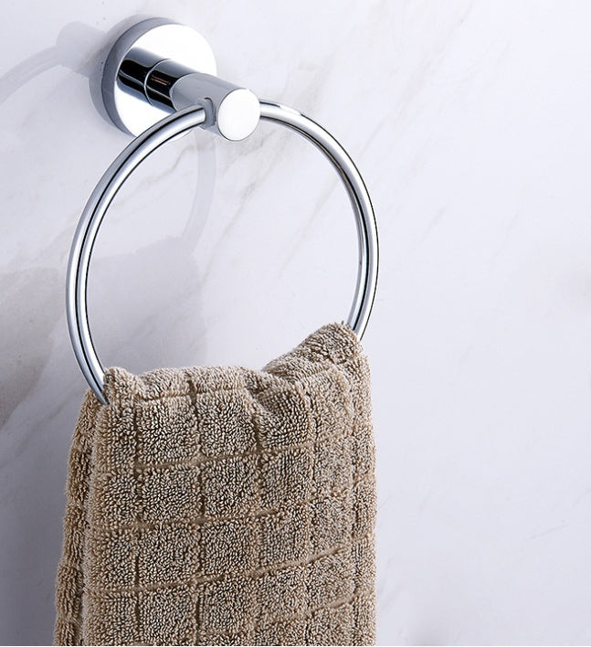 Saint Ruijia Factory stainless steel towel towel rack bathroom towel sanitary hardware hanging wholesale 220230