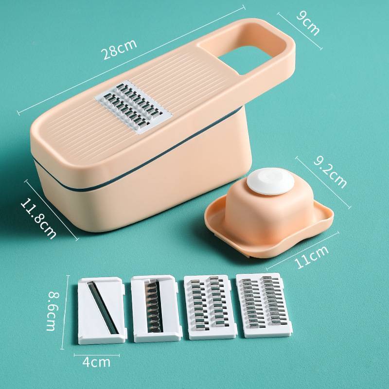 Kitchen potato slicer, radish grater, grater Vegetable slicer, vegetable cutter, manual vegetable grater for cucumber, carrot