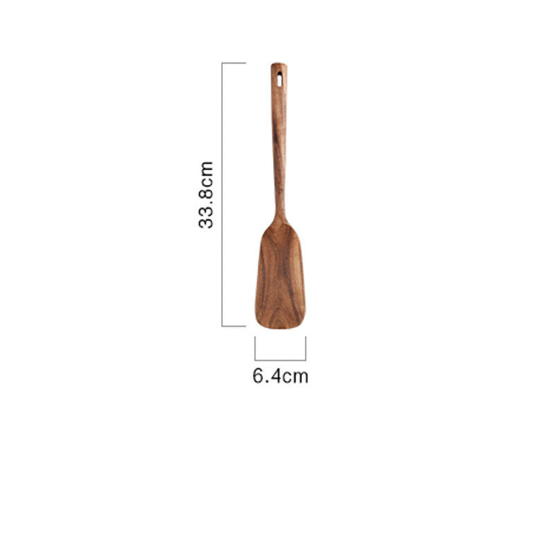 Spatule en teck pour cuisine domestique