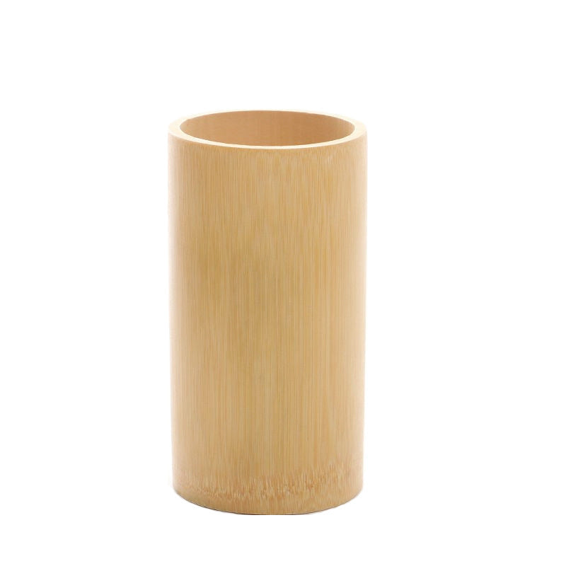 Bamboo pen holder stationery