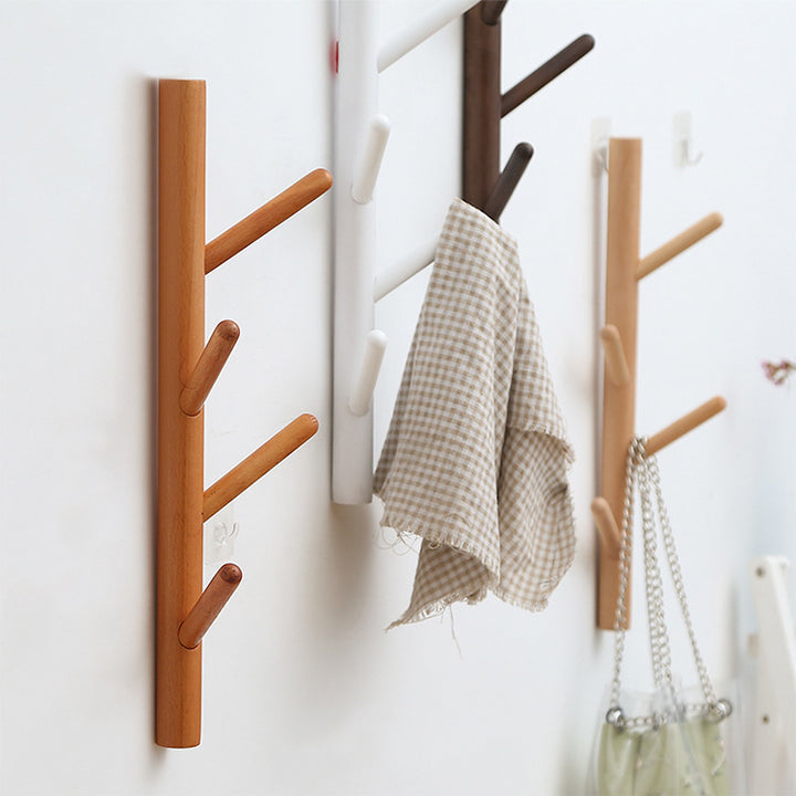 Household Wall Hook Modern Minimalist Beech Wood Coat Hook