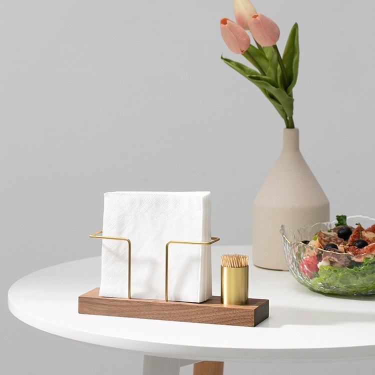 Wooden Creative Napkin Toilet Tissue Box