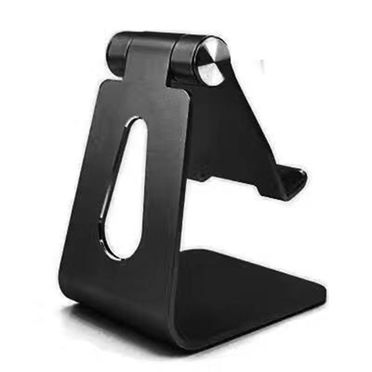 Single folding aluminum alloy mobile phone tablet holder