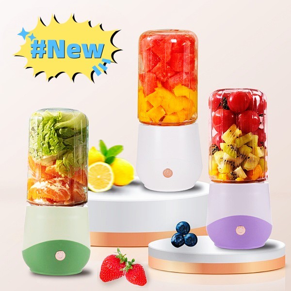 Mixeur de cuisine, mixeur personnel, mini presse-agrumes, mixeur, presse-agrumes électrique portable pour smoothie, jus de fruits, milk-shake