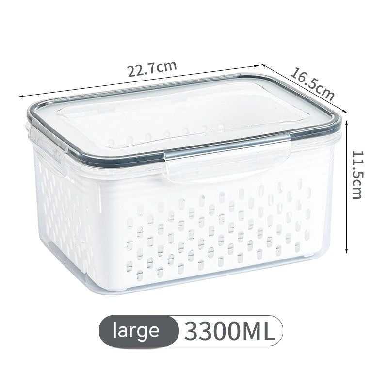 Refrigerator Storage Multifunctional Kitchen Fruit And Vegetable Sealed Box