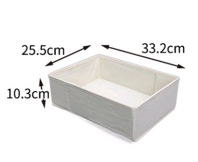 Drawer storage box fabric closet finishing box towel hat sorting bag underwear socks storage box