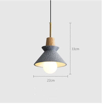 Lustre de chevet de chambre minimaliste danois petit lustre créatif moderne