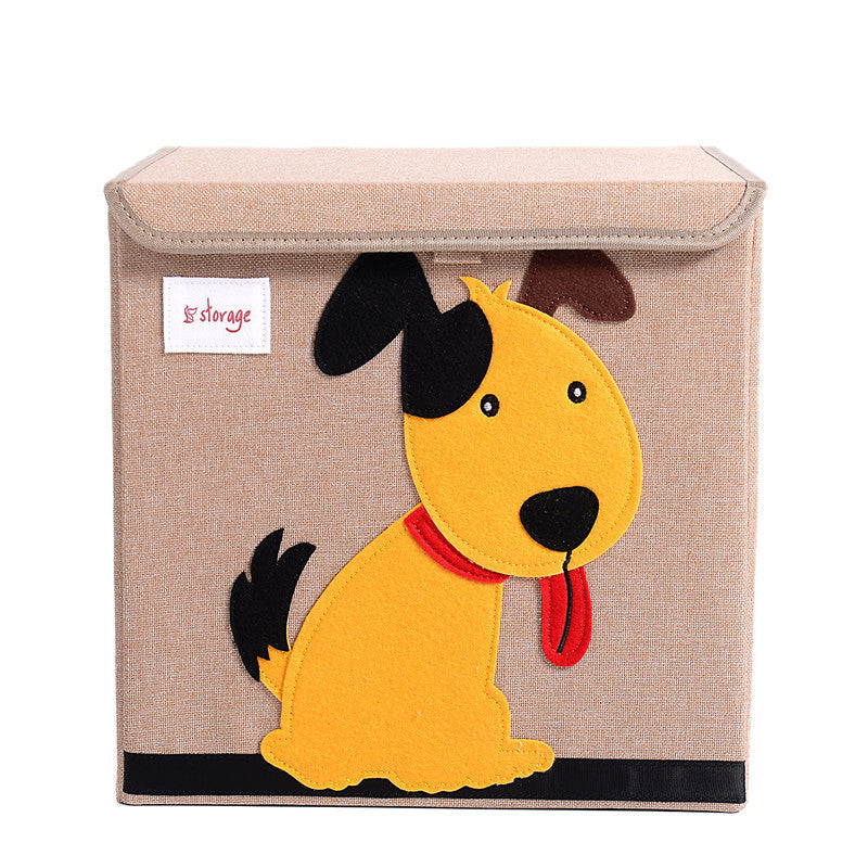 Fabric Children's Folding Toy Storage Box