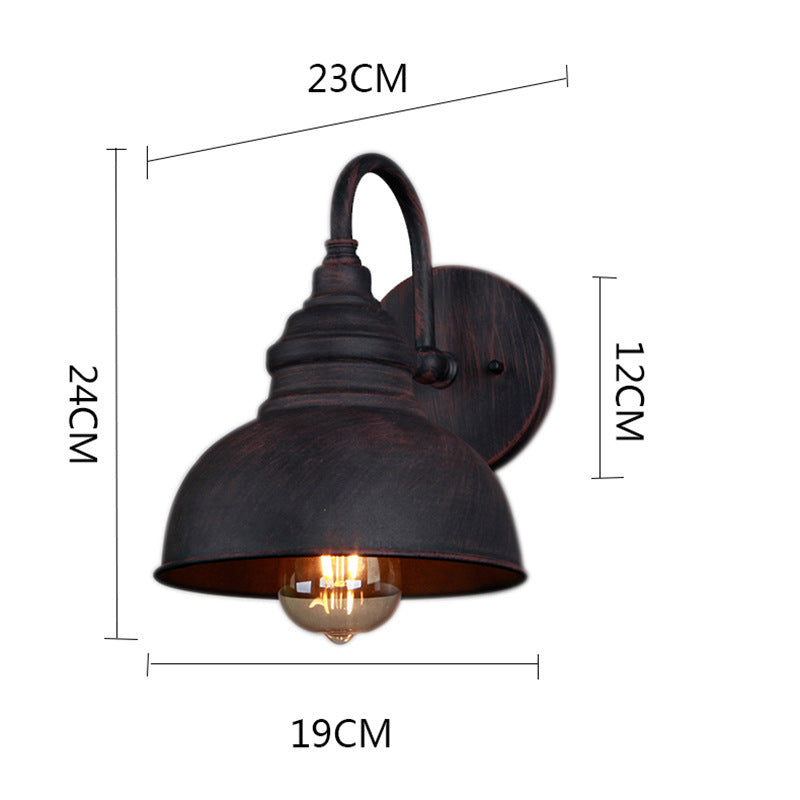 American Simple Outdoor Waterproof Wall Lamp