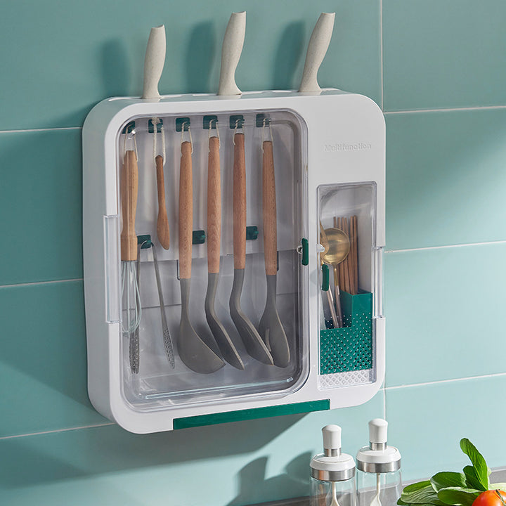 Kitchenware Wall-mounted Shelf Perforation-Free Storage Rack