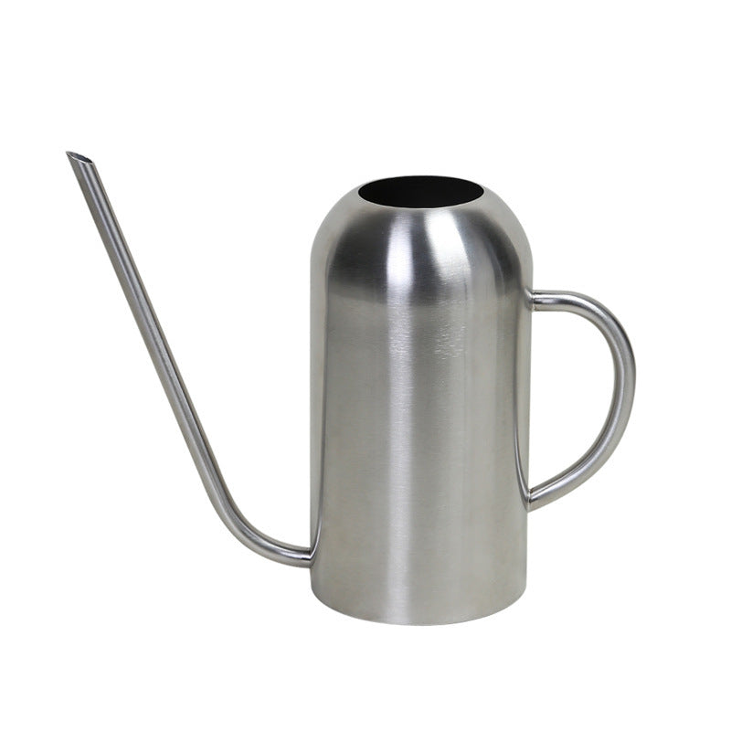 Stainless Steel Long Spout Watering Kettle Metal Indoor And Outdoor