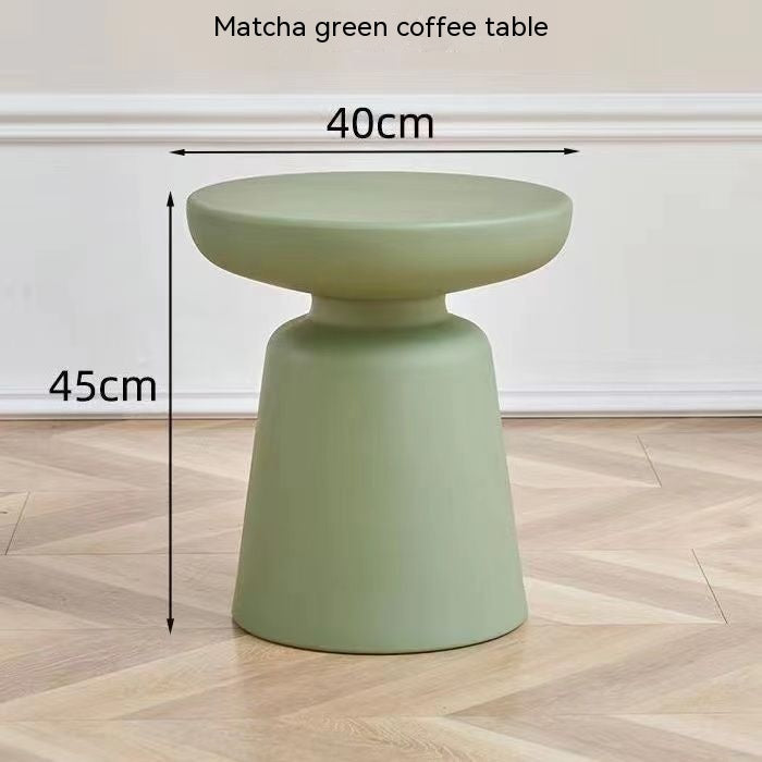 Mushroom Stool Plastic Minimalist Table Small Coffee Table Bedside Small Table