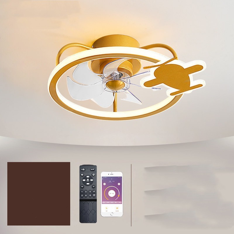 Nordic Einfache Haushalt Elektrische Fan Kronleuchter Kinder Fan Lampe Schlafzimmer Decke Fan Lampe