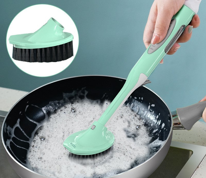 Household kitchen cleaning brush