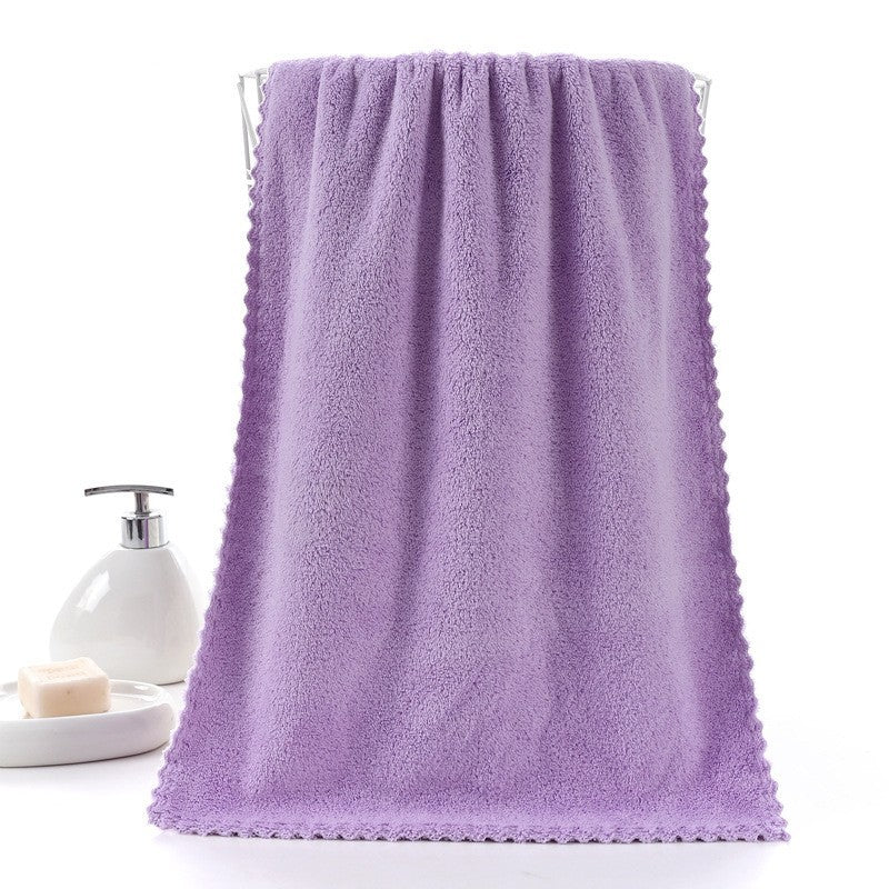 Coral Velvet Towel Absorbent Household