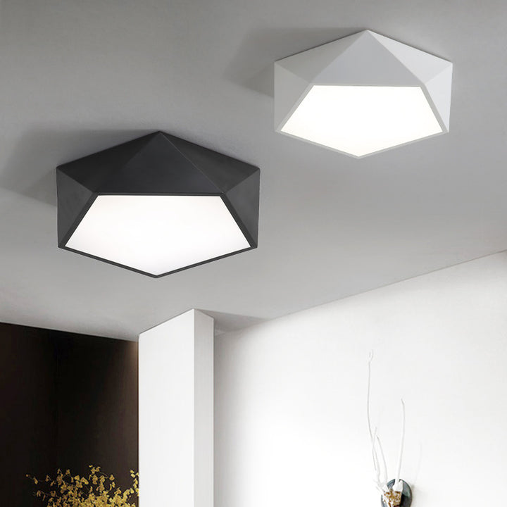 Nordic Bedroom Room Creative Led Ceiling Lamp