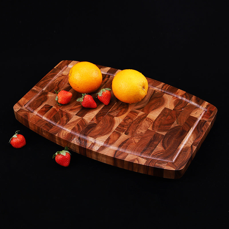 Household Kitchen Solid Wood Mold-proof Splicing Non-slip Cutting Board