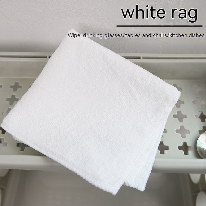 Kitchen Clean Water Absorption Lint-free Microfiber Rag