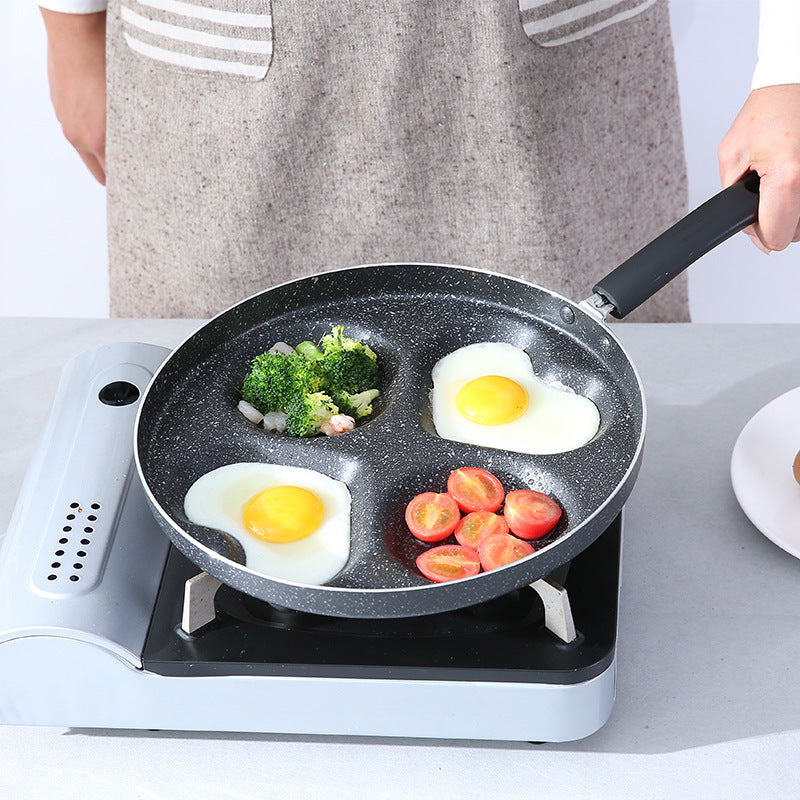 Four-hole Non-stick Frying Mini Egg Dumpling Pan