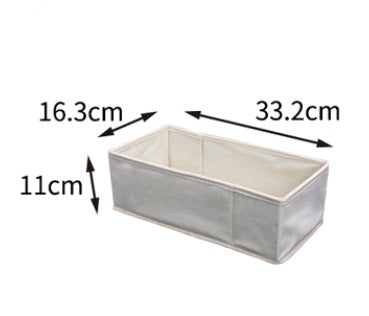 Drawer storage box fabric closet finishing box towel hat sorting bag underwear socks storage box