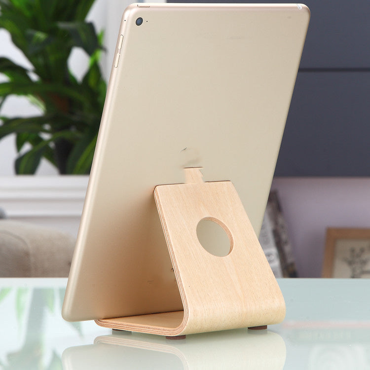 Tablet Stand Mobile Phone Stand Live Desktop Vertical Wooden