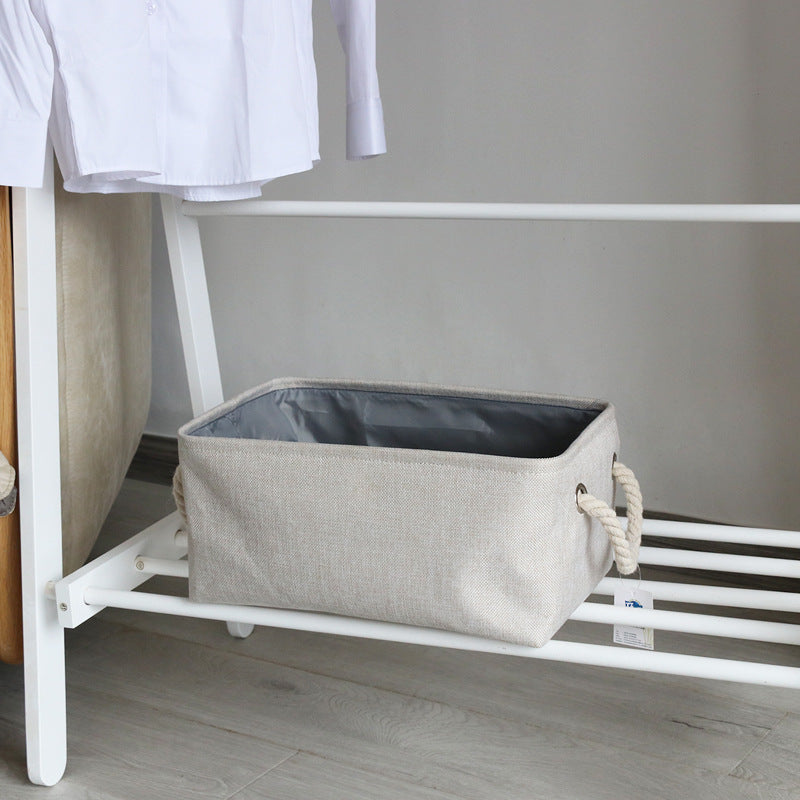 foldable fabric storage basket