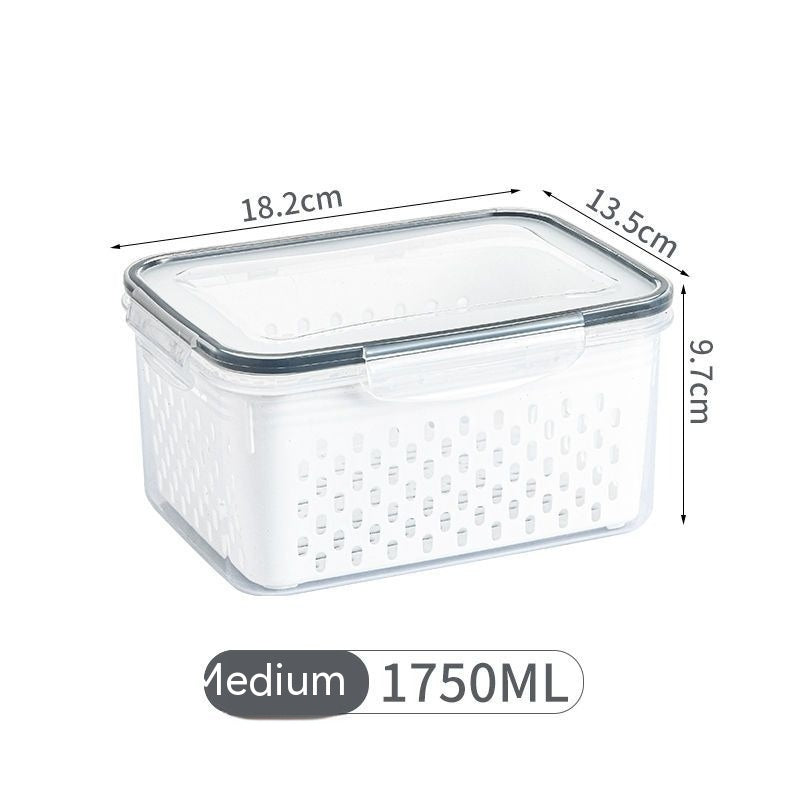 Refrigerator Storage Multifunctional Kitchen Fruit And Vegetable Sealed Box