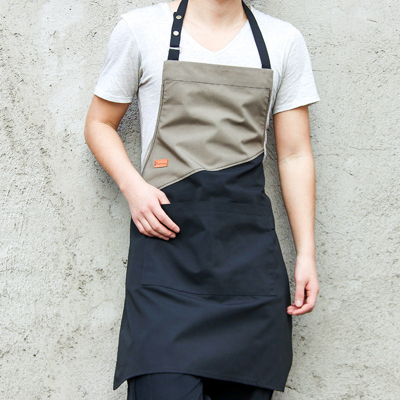 Denim Canvas Sleeveless Apron For Women