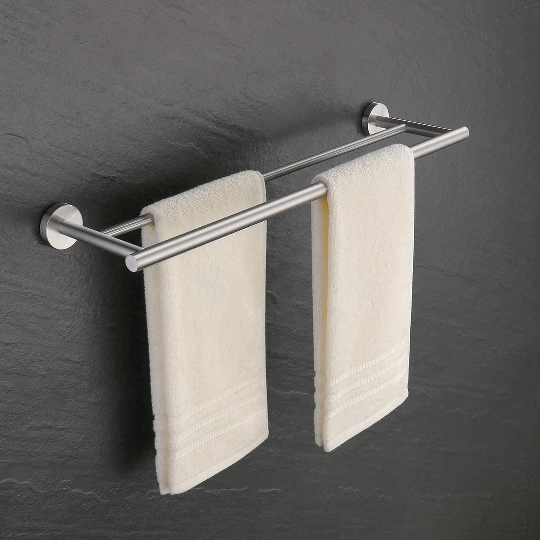 Lengthened Double Towel Bar Bathroom Towel Rack All Copper