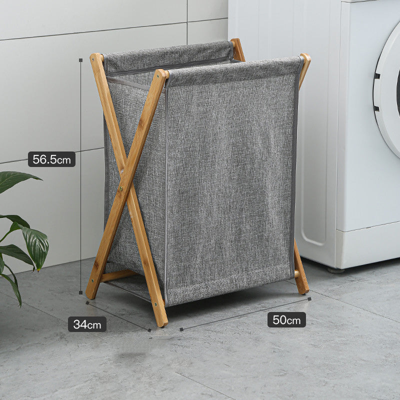 Simple Dirty Clothes Storage Foldable Basket