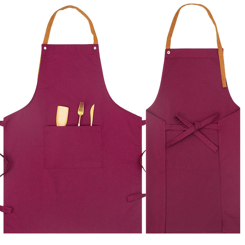 Tablier de cuisine imperméable et résistant à l'huile pour restaurant et supermarché