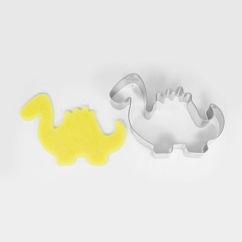 Dragon Jurassic Stainless Steel Mousse Mold Cartoon Dinosaur Pineapple Sandwich Cookies Anode Cookie Cutter Cookie Cutter