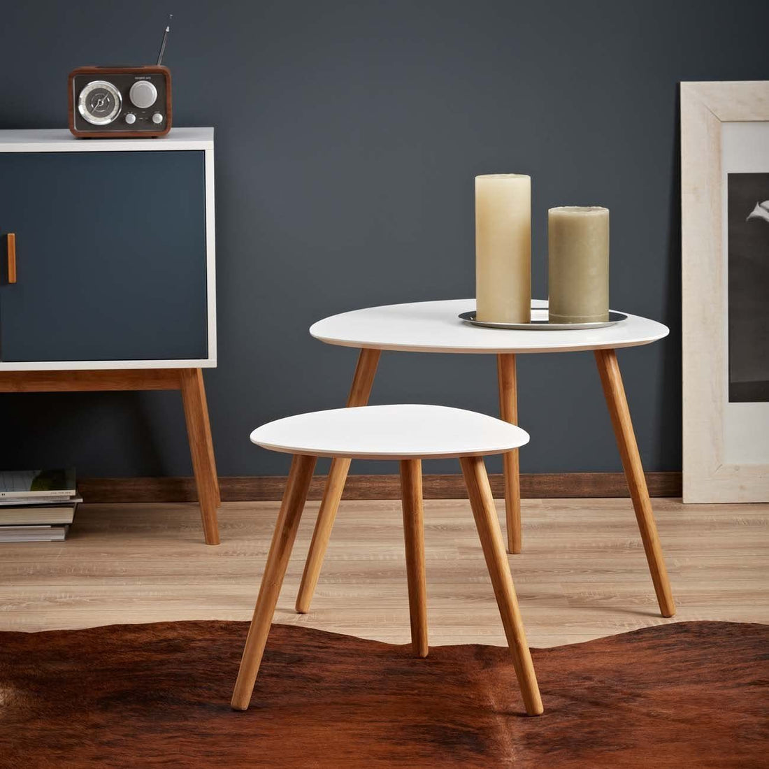 Home Fashion Nordic Modern Minimalist Triangle Table