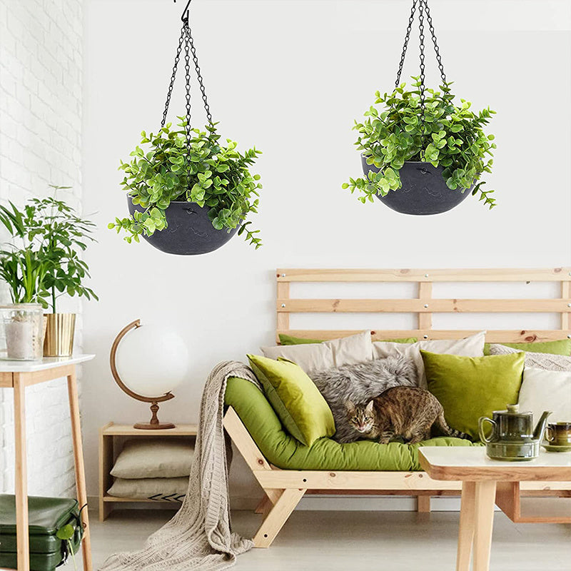 Hanging Iron Flower Pot Hanging Decorative Balcony