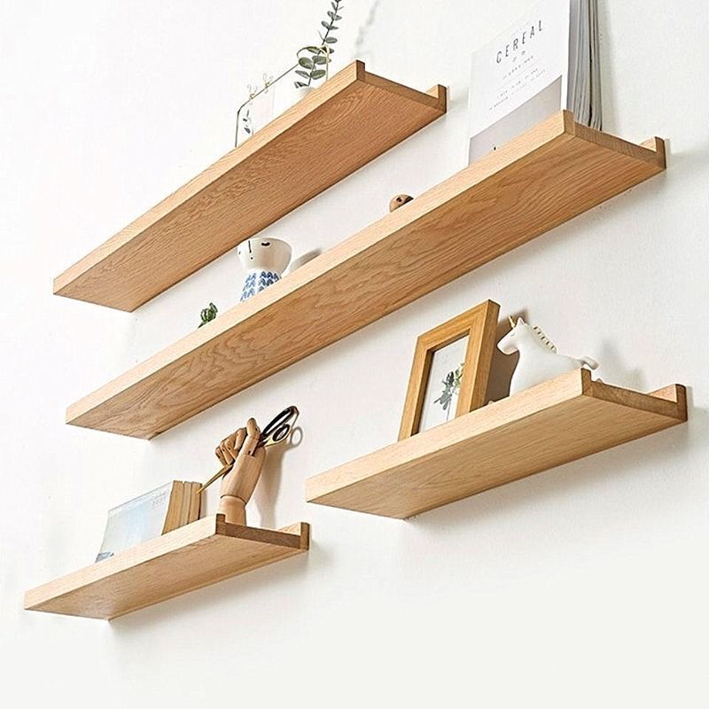 One Word Board Shelf Living Room Partition Wall Hanging