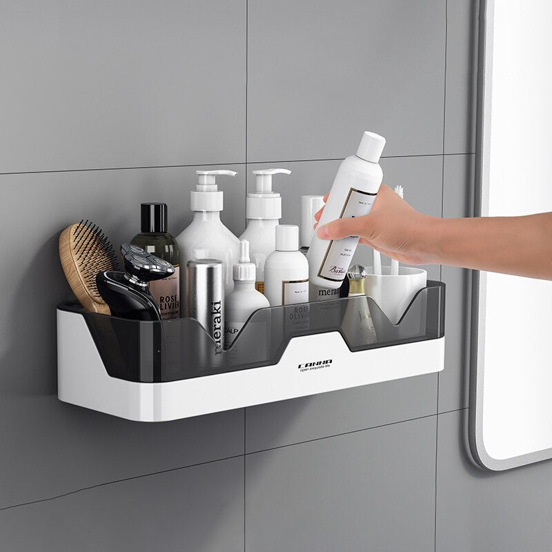 Toilet Shelf Wall Hanging Free Punch Cosmetic Storage