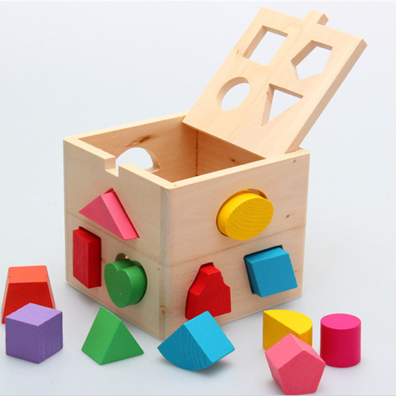 Intelligenzbox aus Holz Kinderspielzeug