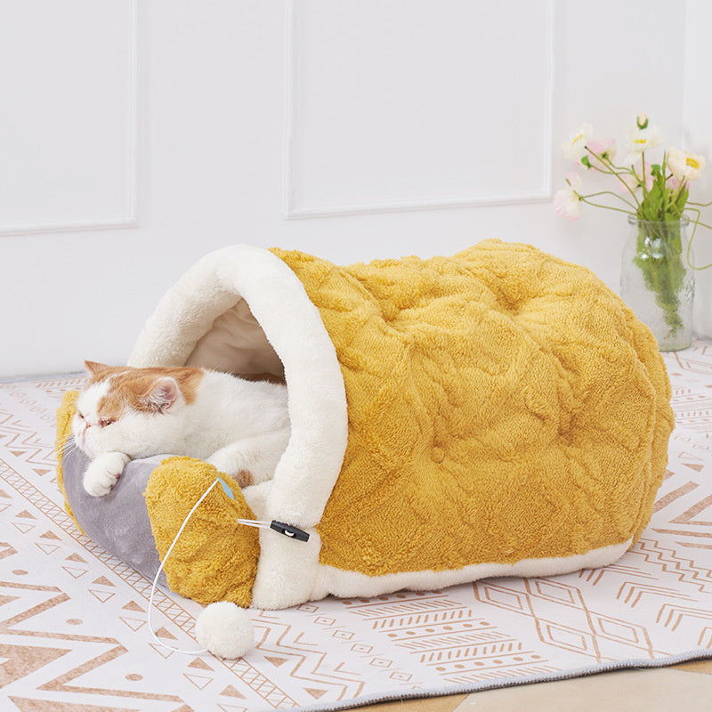 Arctic Velvet Game Machine Warm Semi-enclosed Cat Litter Pet Supplies