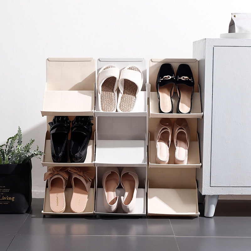 Shoe Rack Home Stackable Multi-layer Shoe Storage Shelf Organizer For Any Occasion Shoe Storage Space Saving