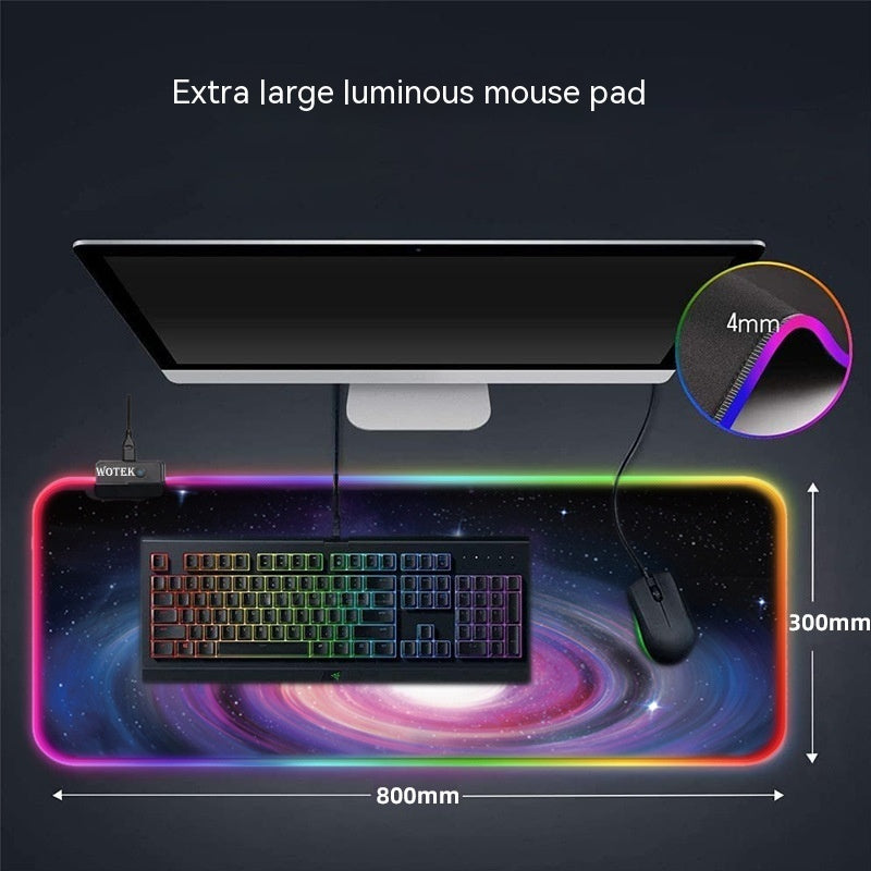 Oversized Luminous Mouse Pad Thickened