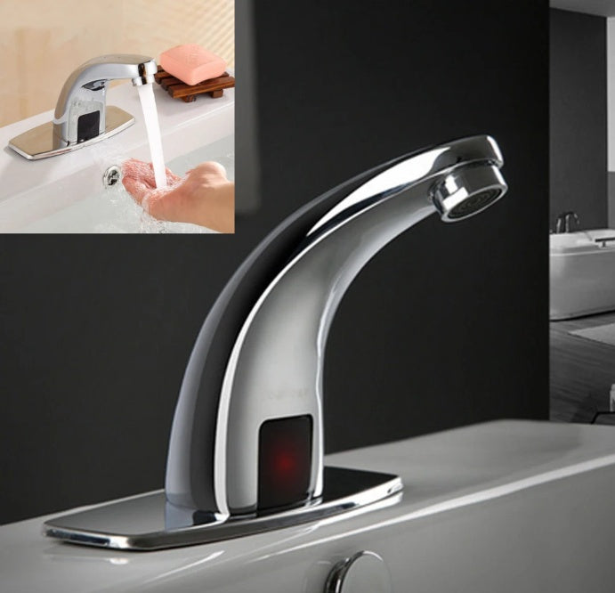 Automatic Hands Free Faucet Bathroom Sink Sensor Tap