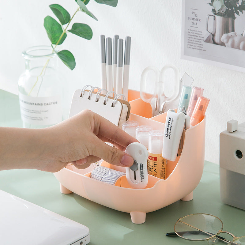 Pot à stylos, boîte de rangement pour produits cosmétiques et papeterie de bureau