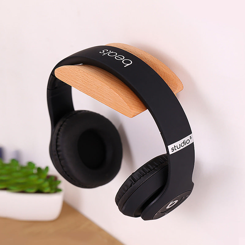 Earphone Bracket Wall Beech Hanger