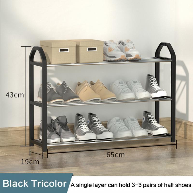 Simple Shoe Rack Dustproof Storage  Cabinet Multi Layer