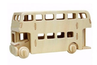 Puzzle 3D en bois Puzzle pour enfants de la maternelle Cadeaux pour enfants Jouets éducatifs à faire soi-même Modèle assemblé