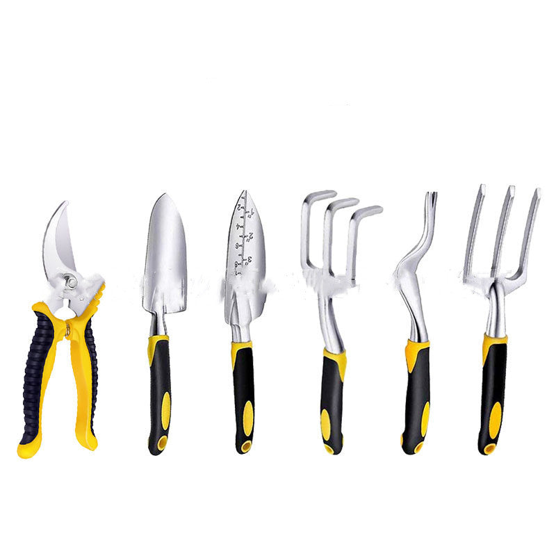 Ensemble de 8 outils d'extérieur pour pelle de jardin en alliage d'aluminium