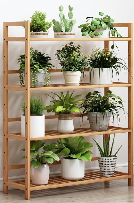 Succulent Flower Shelf Nanzhu Balcony Decoration Multi-storey Indoor Shelving