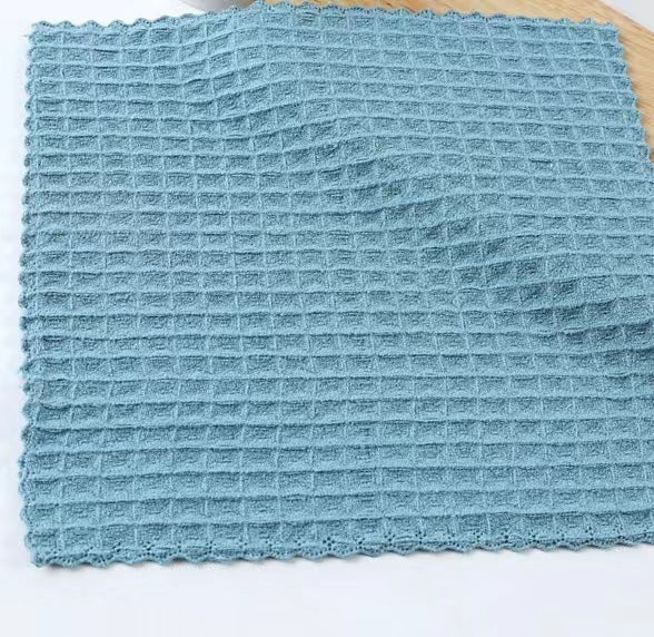 Waffle Kitchen Absorbent Lint-free Dishcloth